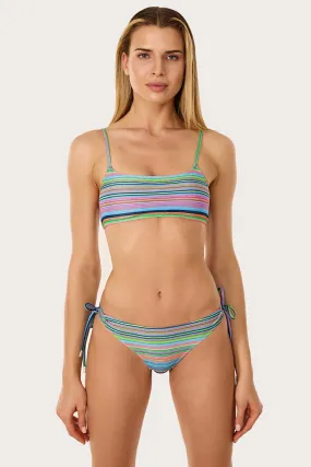 40734 Green Glitter Bikini Set