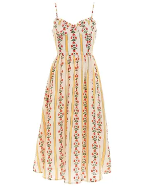 Acacia Carmina Linen Midi Dress