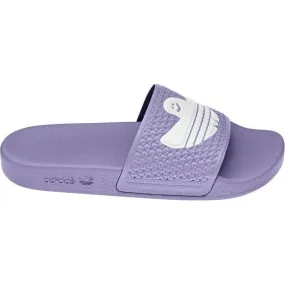 Adidas Mark Gonzales Shmoofoil Slides Magic Lilac - White