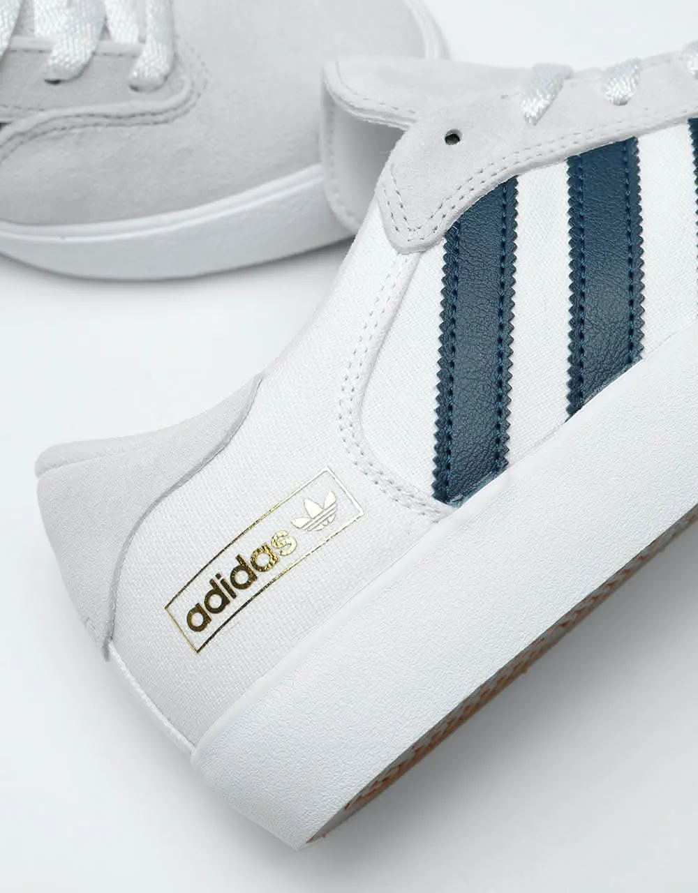 adidas Matchbreak Super Skate Shoes - Crystal White/Collegiate Navy/White