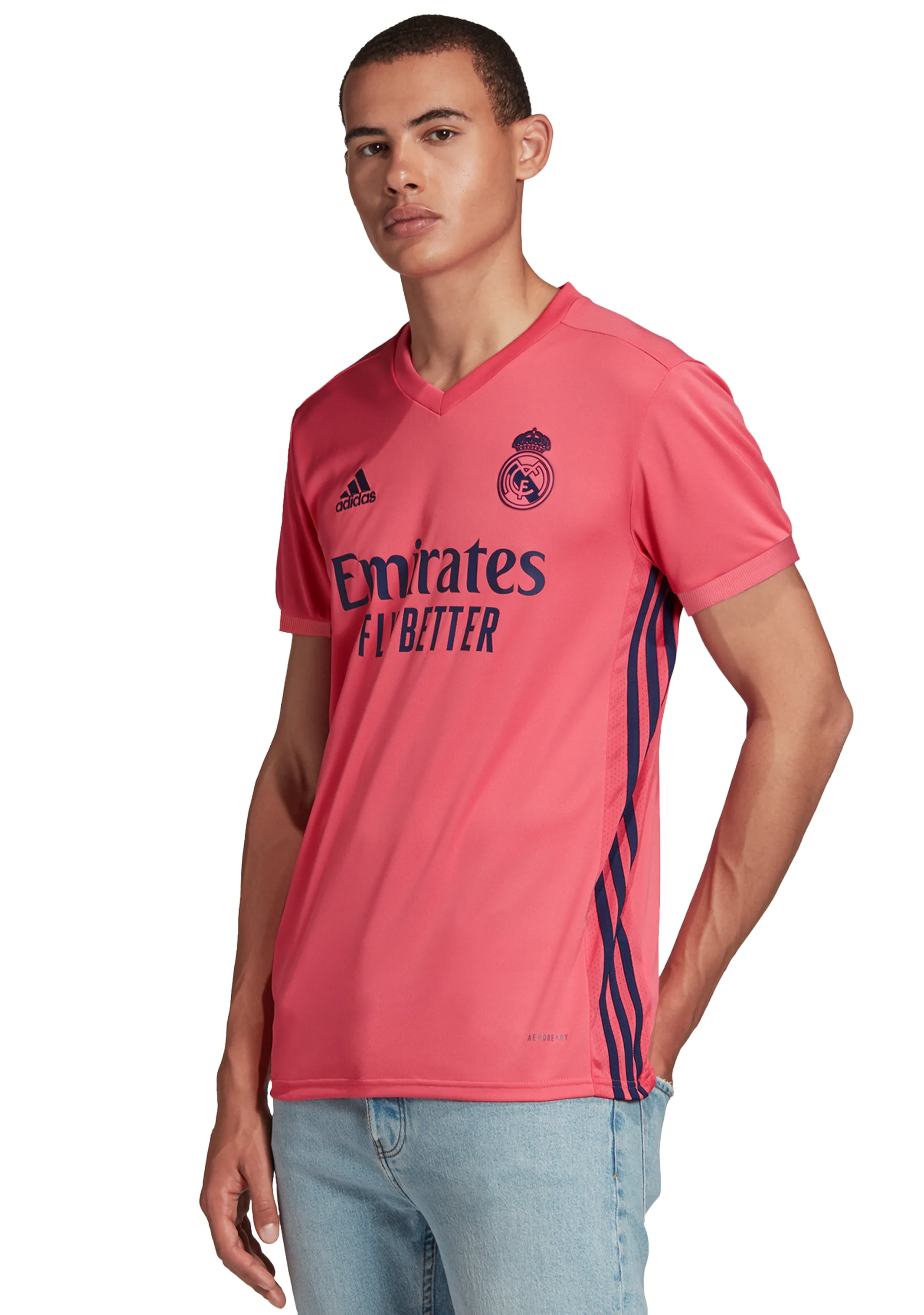 Adidas Mens Real Madrid 20/21 Away Jersey <br> GI6463