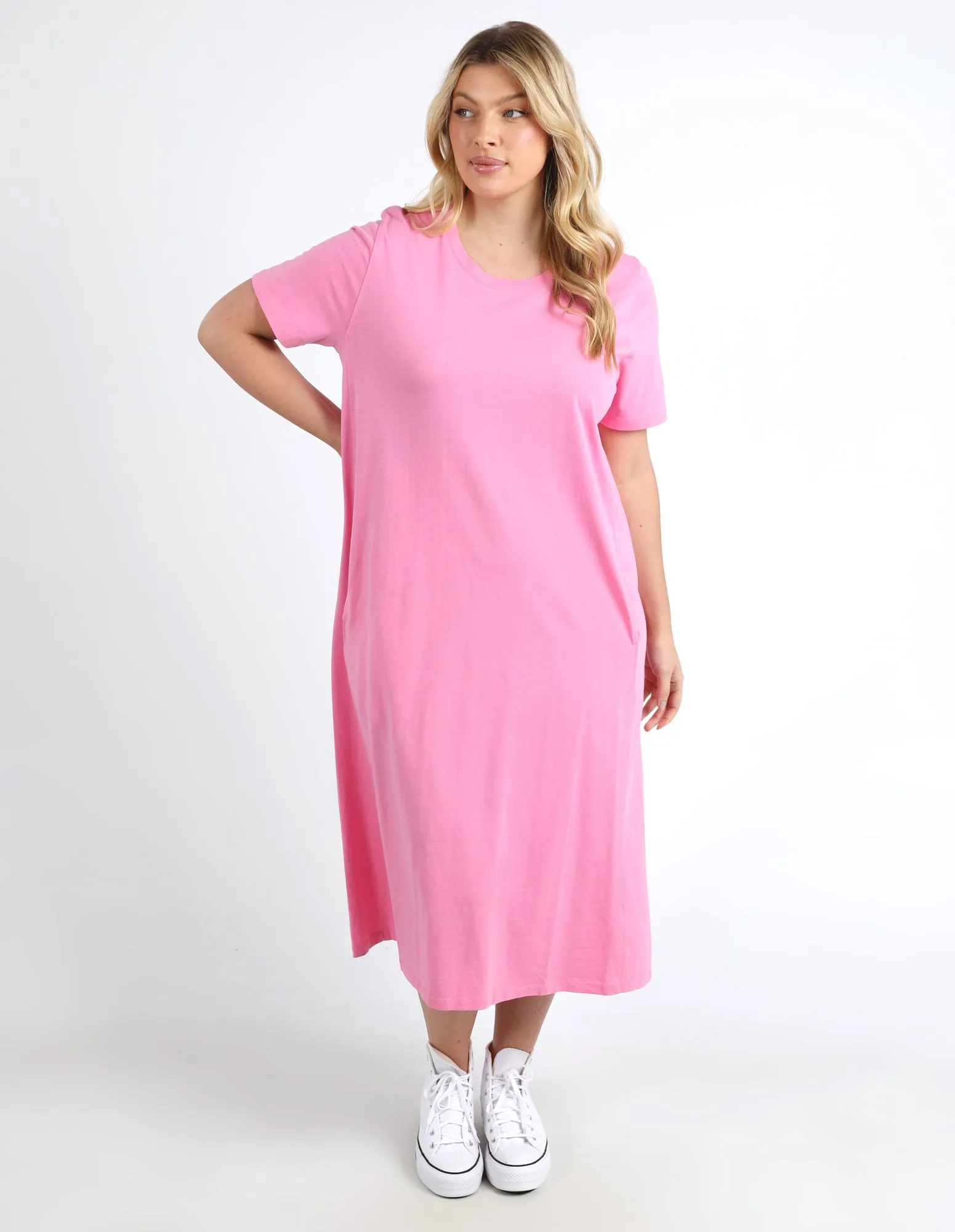 Adira Dress Strawberry Pink