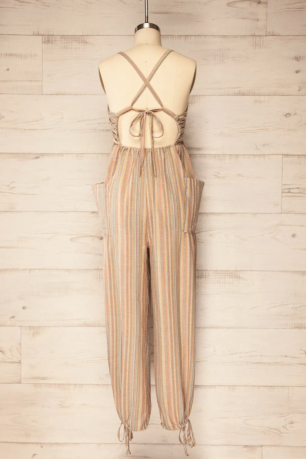 Alep | Multicolor Striped Jumpsuit