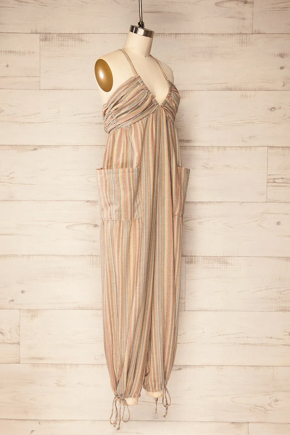 Alep | Multicolor Striped Jumpsuit