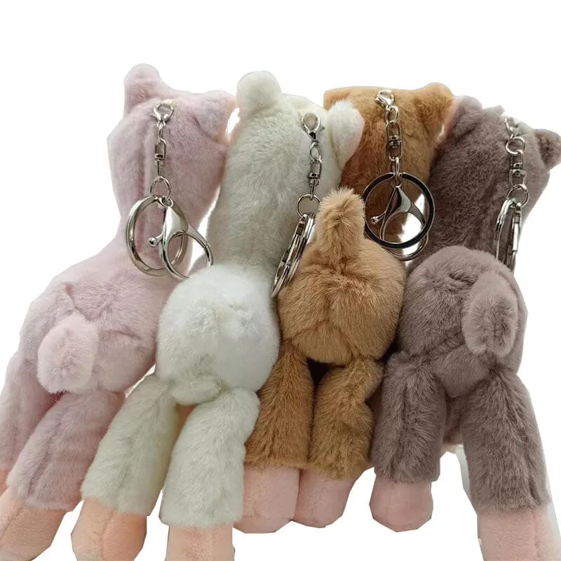 Alpaca Keychain Plush