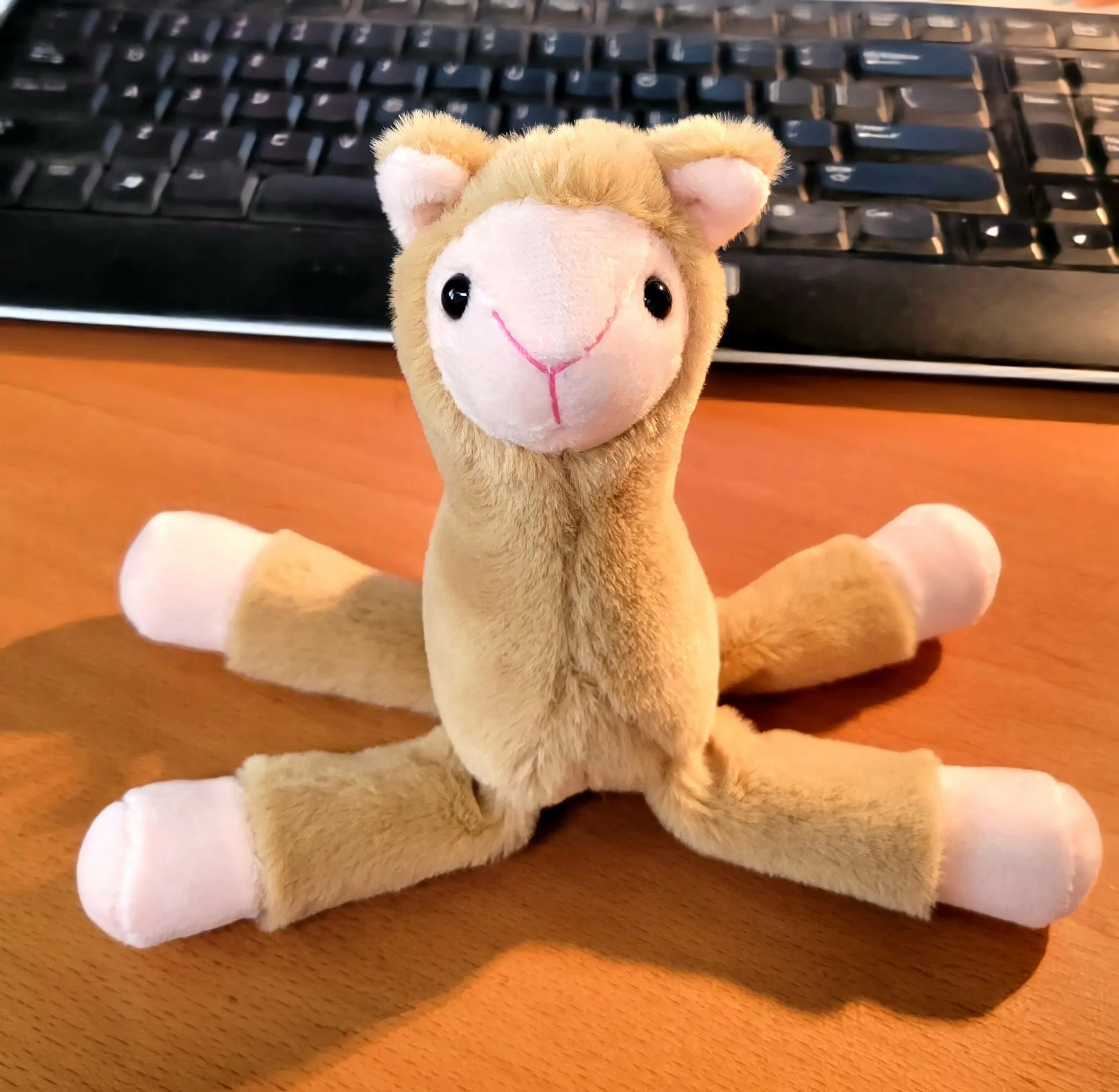 Alpaca Keychain Plush