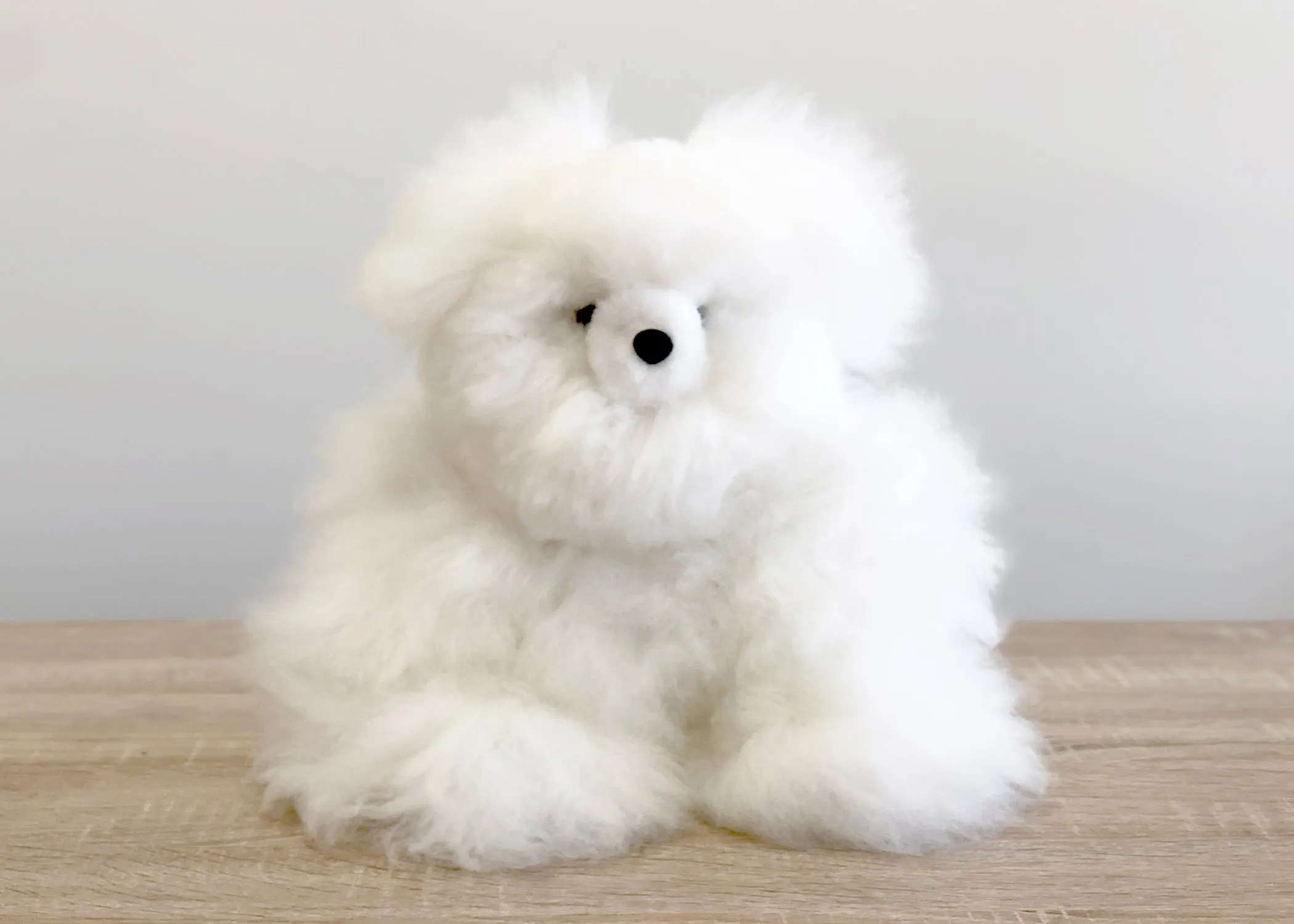 Alpaca Stuffed Animal - Bear - Small 10"