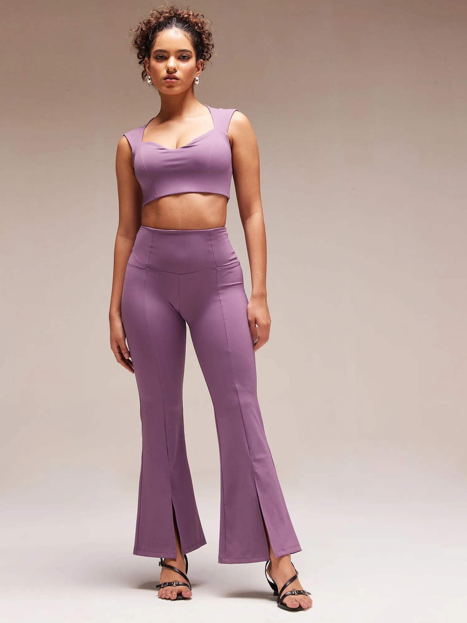 Amethyst Radiant Sweetheart Neck top