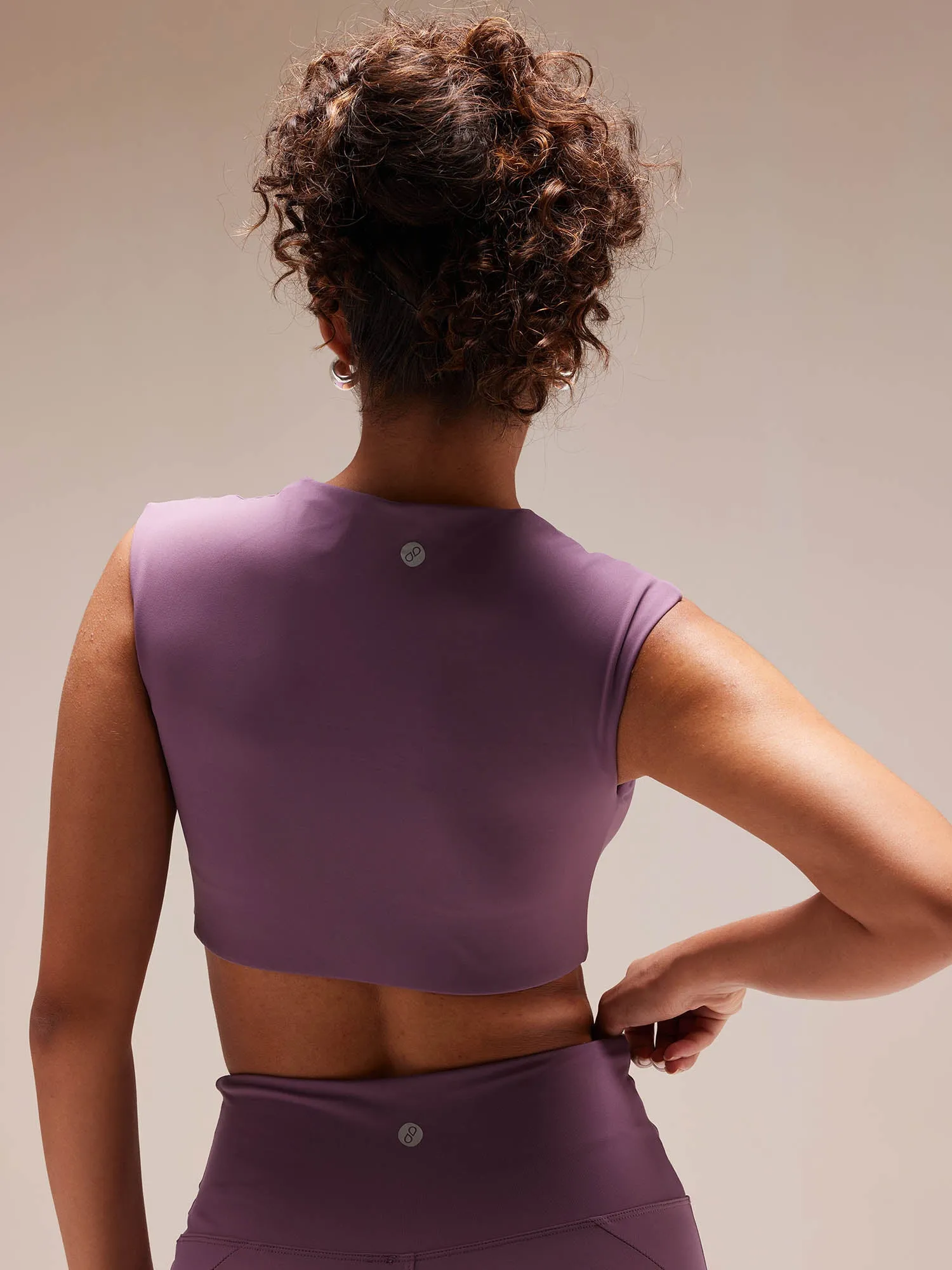 Amethyst Radiant Sweetheart Neck top