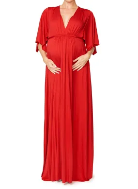 Amourous Long Maternity Caftan Dress