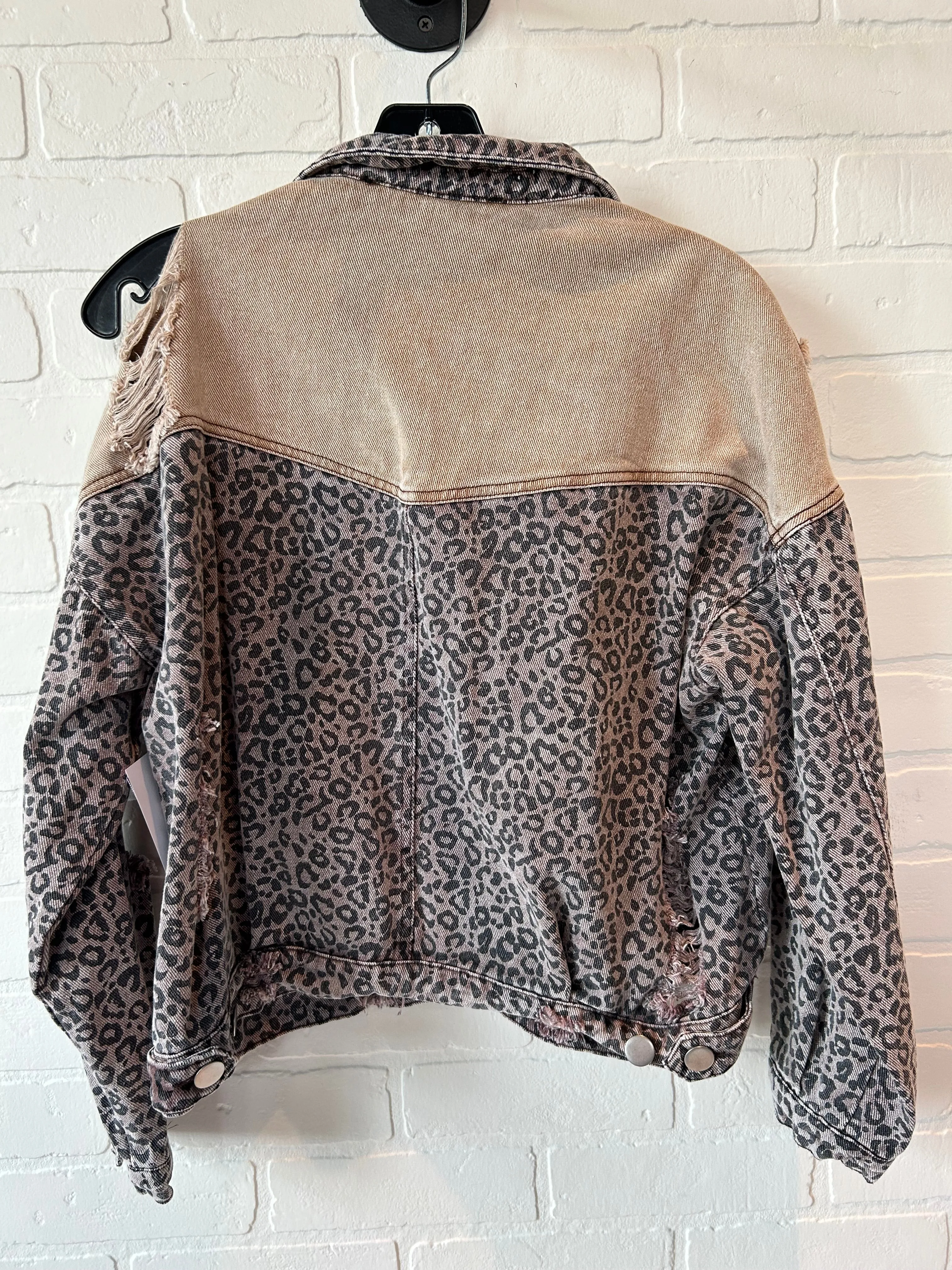 Animal Print Jacket Denim Hyfve, Size S