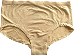 Anthropologie Beige High-Waist Briefs S/M