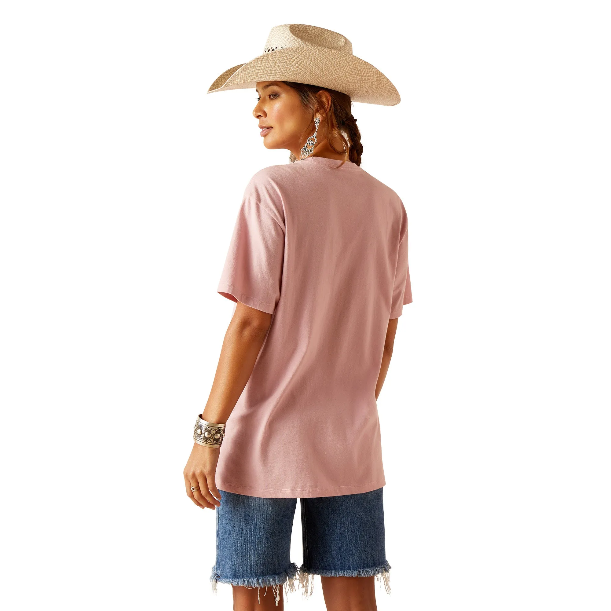 Ariat Women's Horse U T-Shirt Dusty Pink