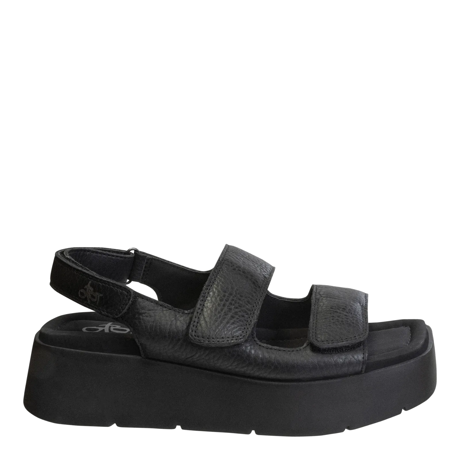 ASSIMILATE in BLACK Platform Sandals