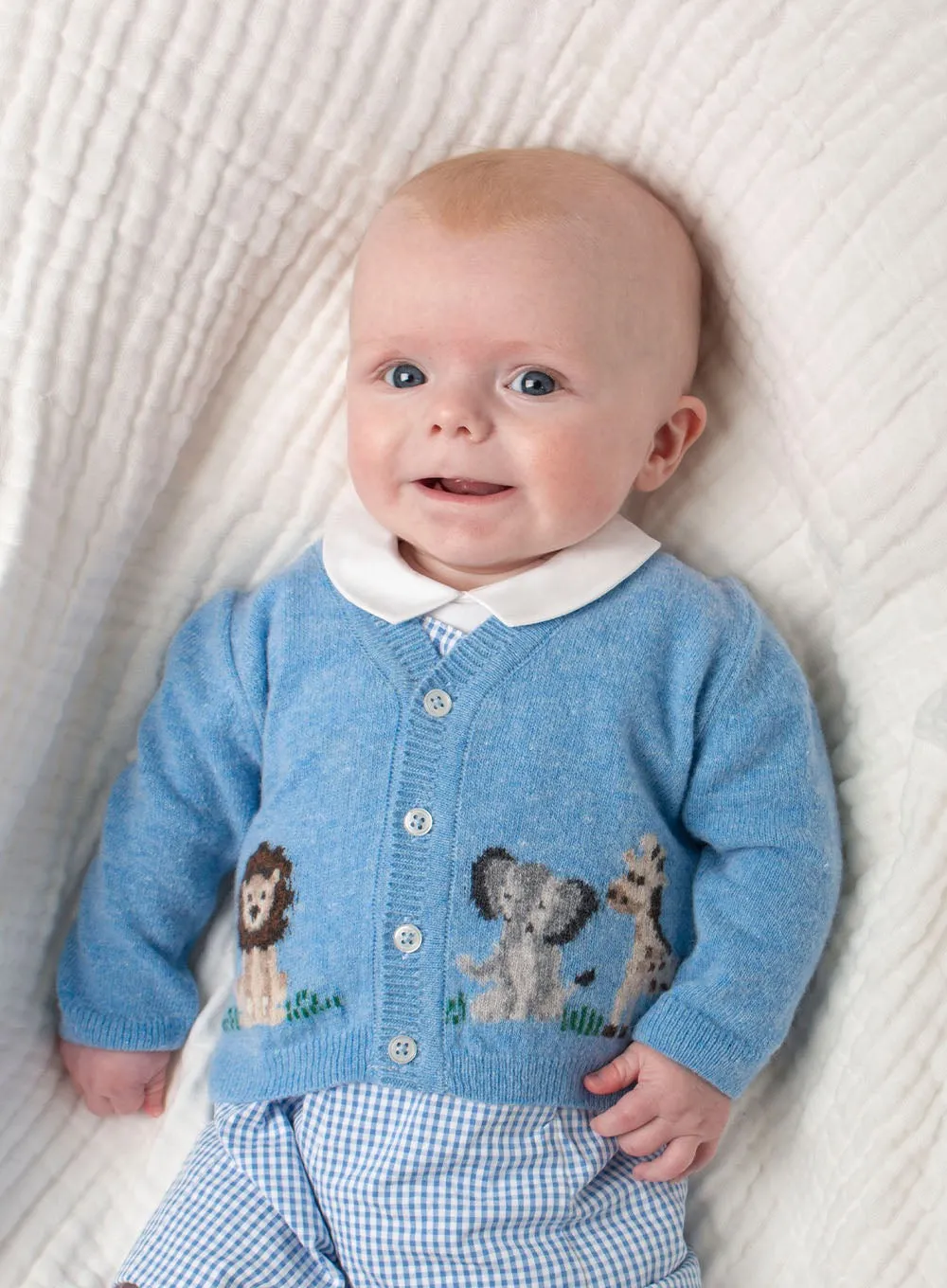 Baby Augustus Lion   Friends Cardigan