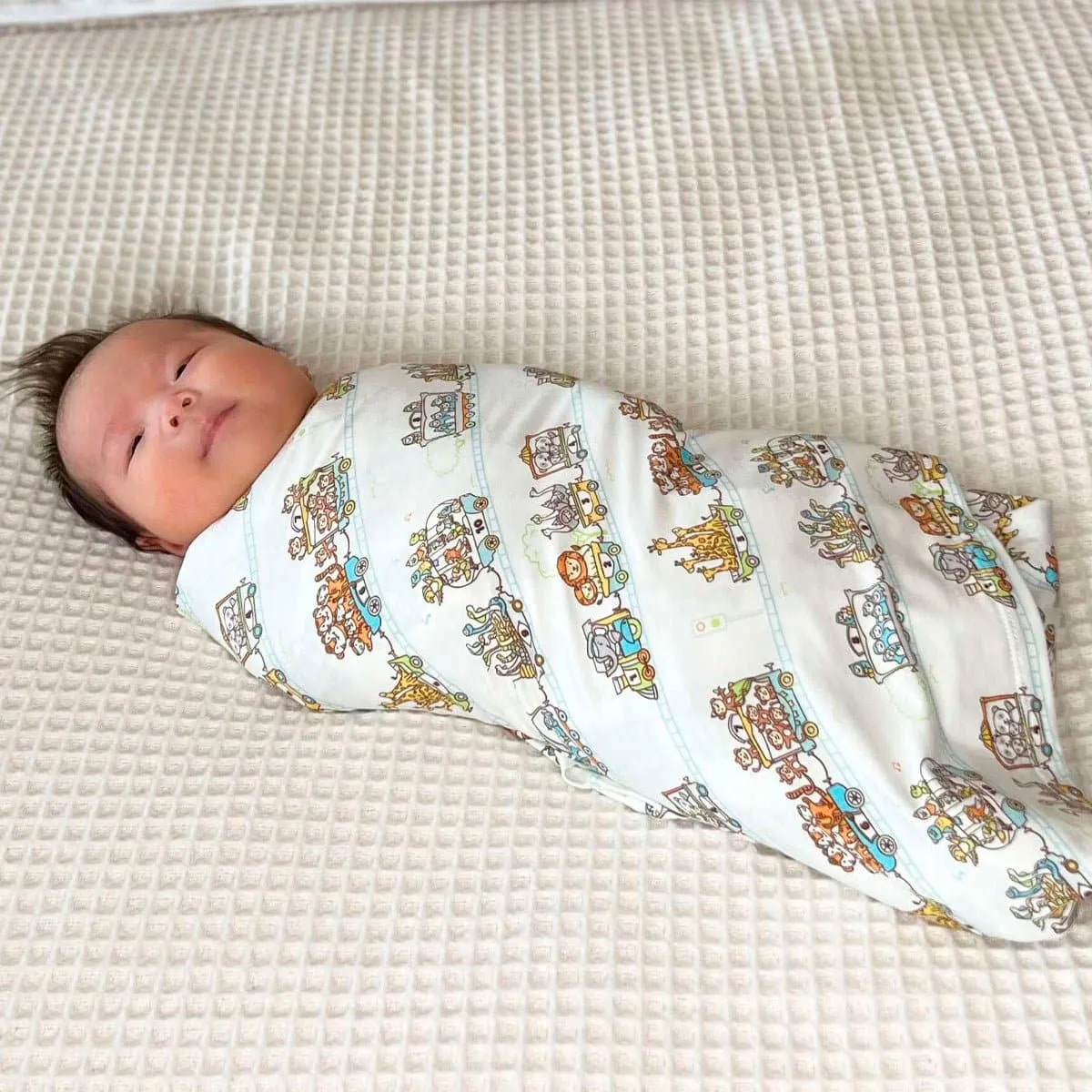 Bamboo Swaddle & Beanie Set