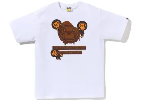 BAPE Valentine Chocolate Baby Milo Tee (SS23) White