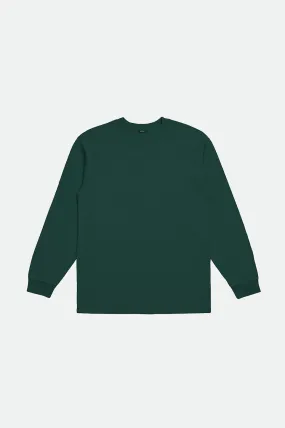 Basic L/S Tee - Silver Pine