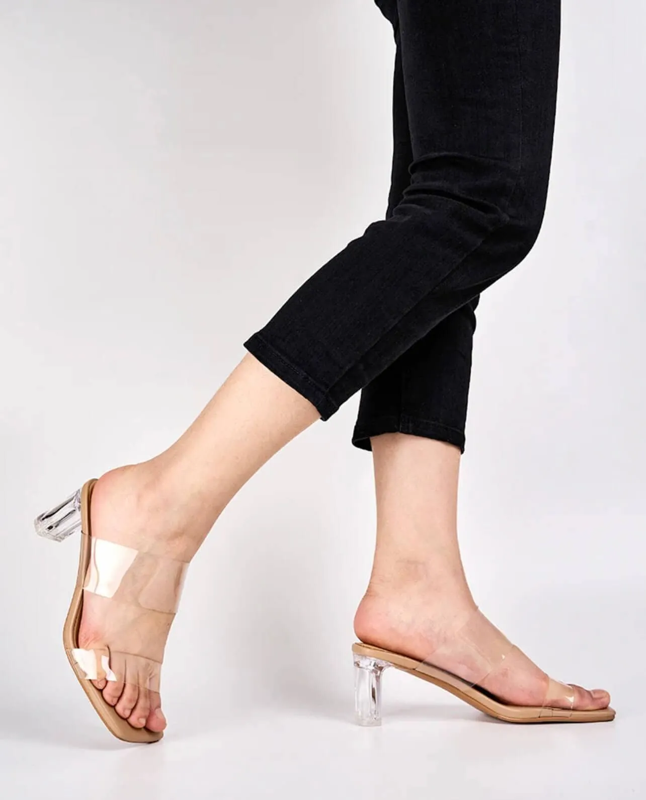 Basic Transparent Heels