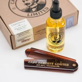 Beard Oil & Pocket Comb Gift Set