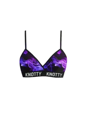 BeChill™ Amethyst Smoke Wrap Bralette