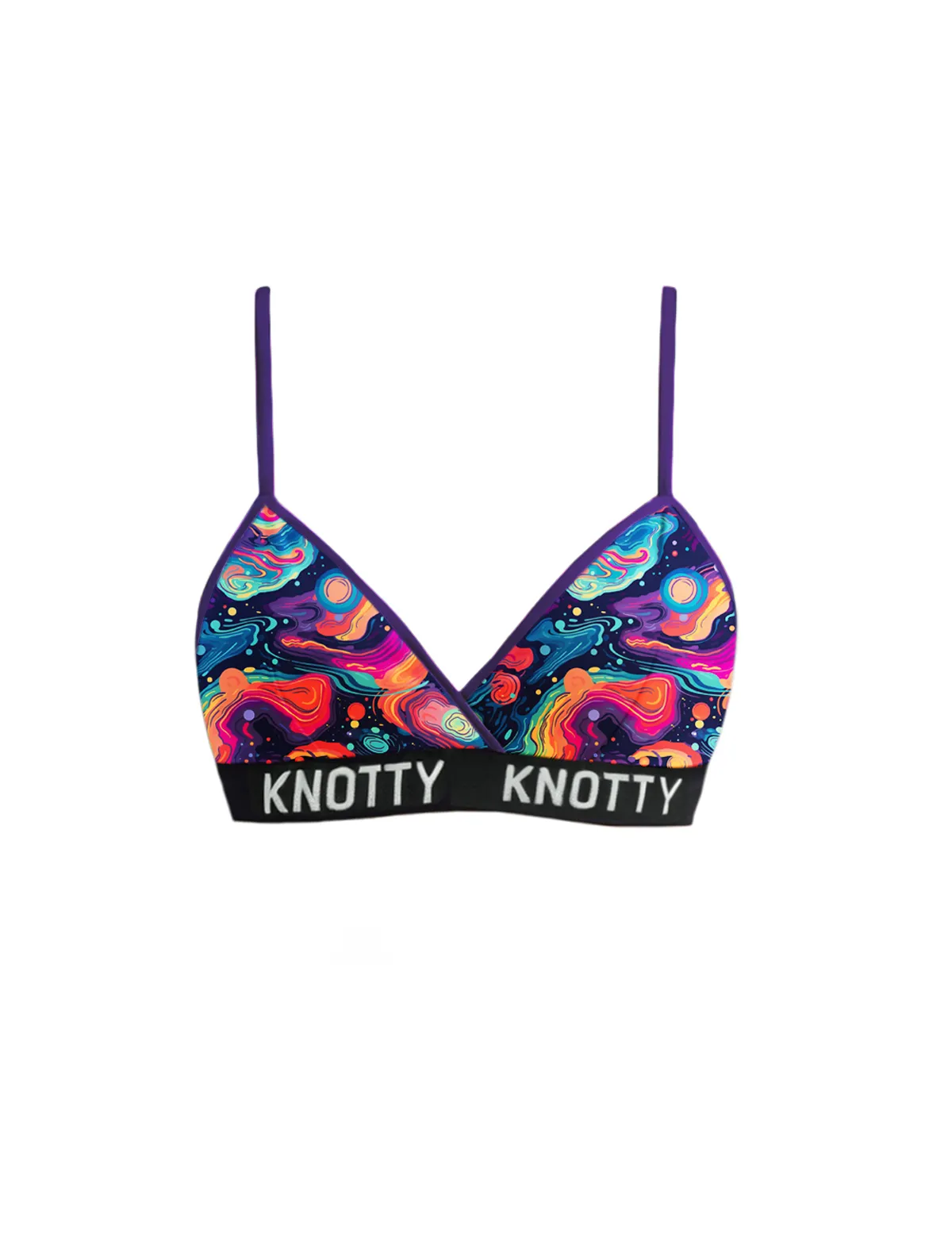 BeChill™ Cosmic Nebula Wrap Bralette