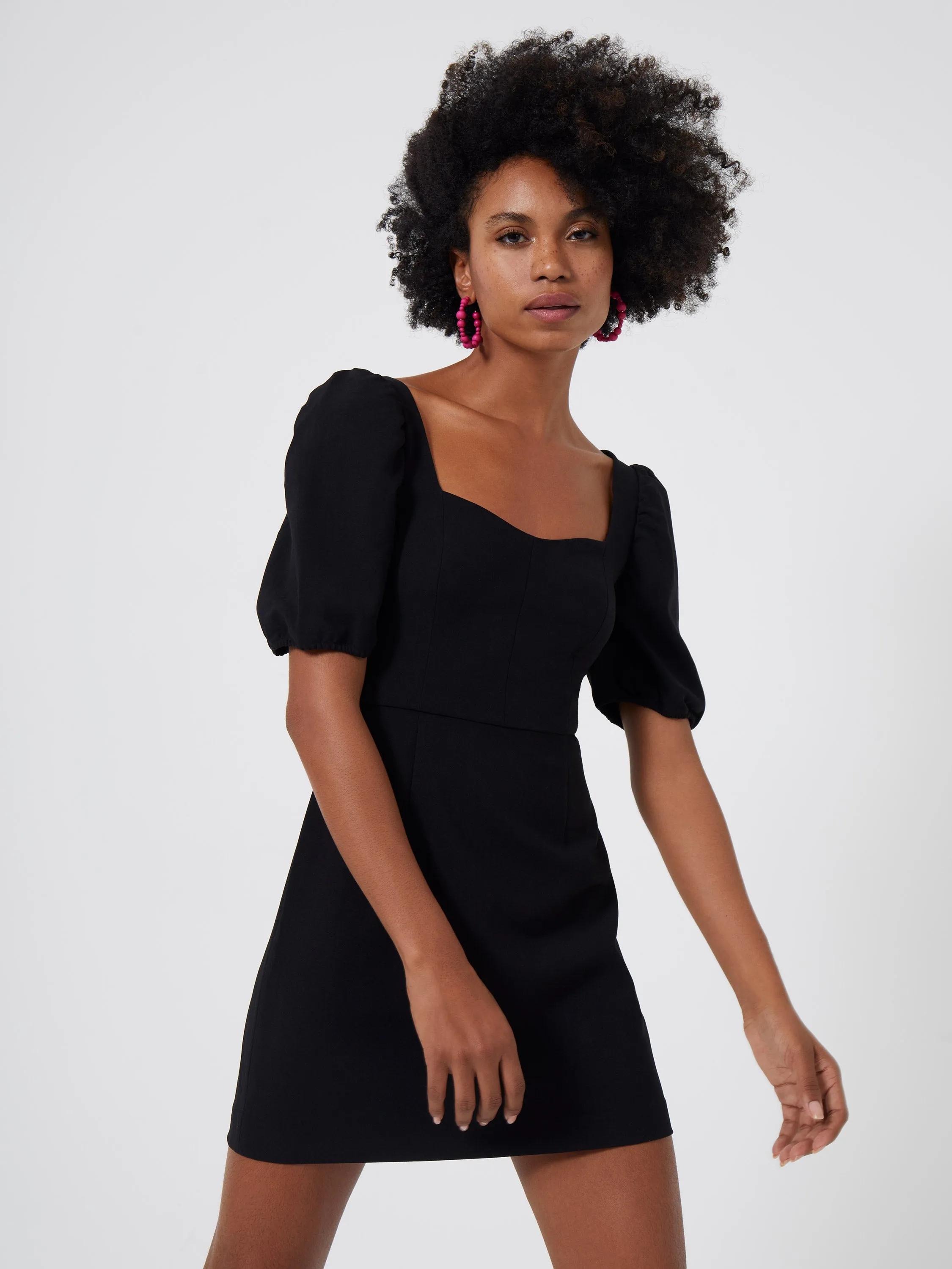 Berina Whisper Puff Sleeve Dress