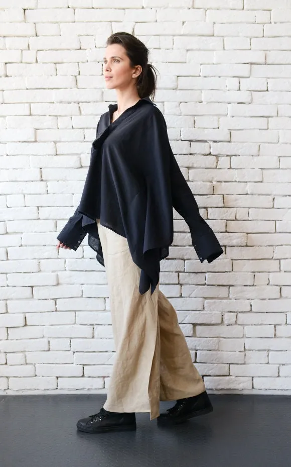 Black Oversize Shirt