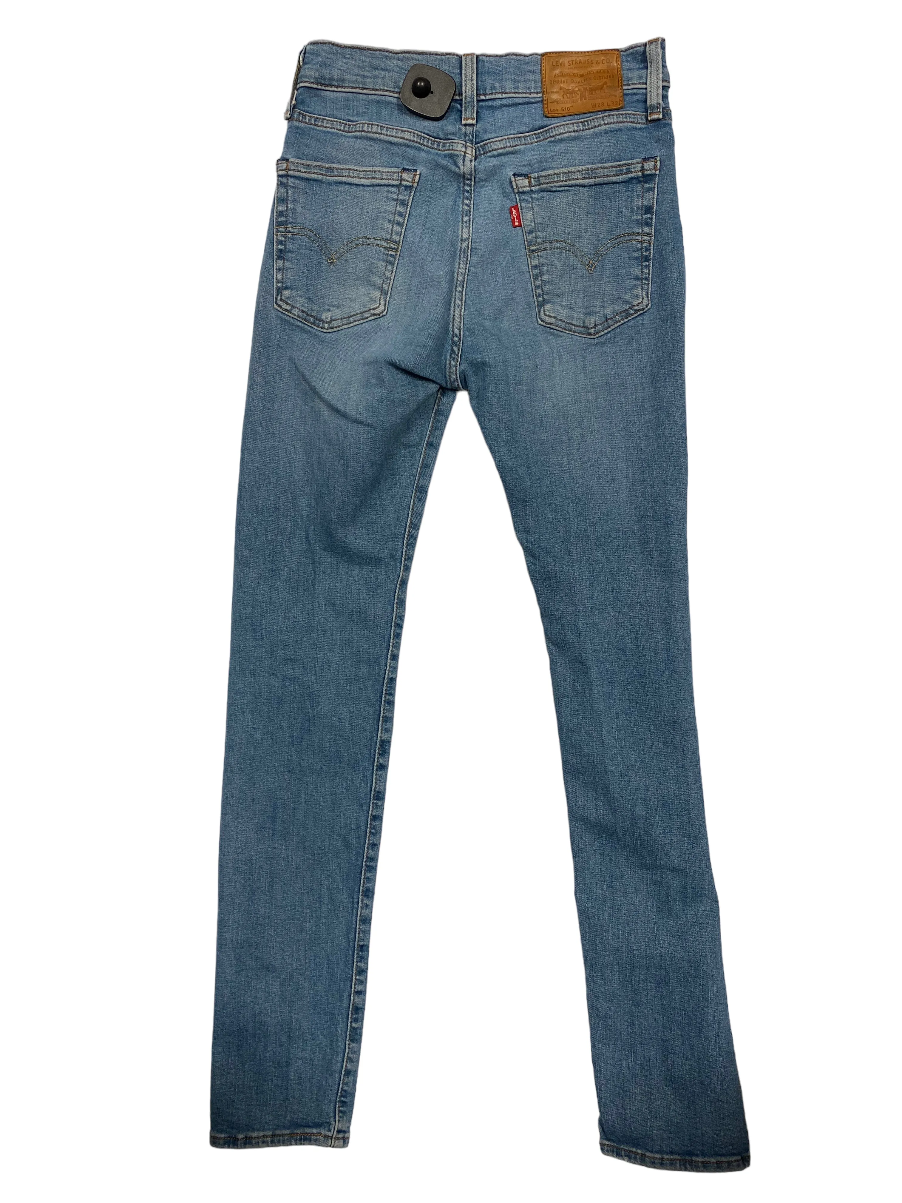 Blue Denim Jeans Skinny Levis, Size 6