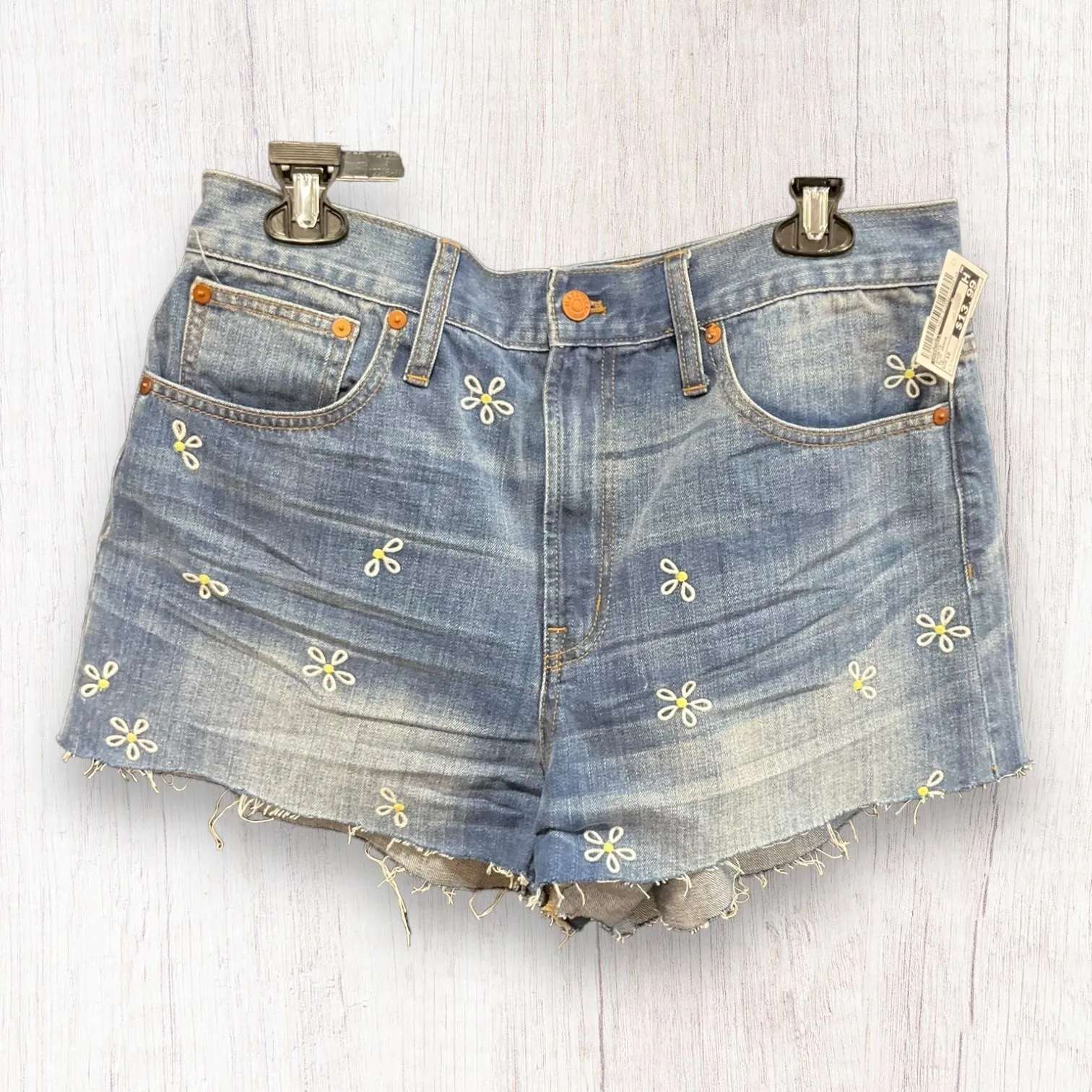 Blue Denim Shorts Madewell, Size 12