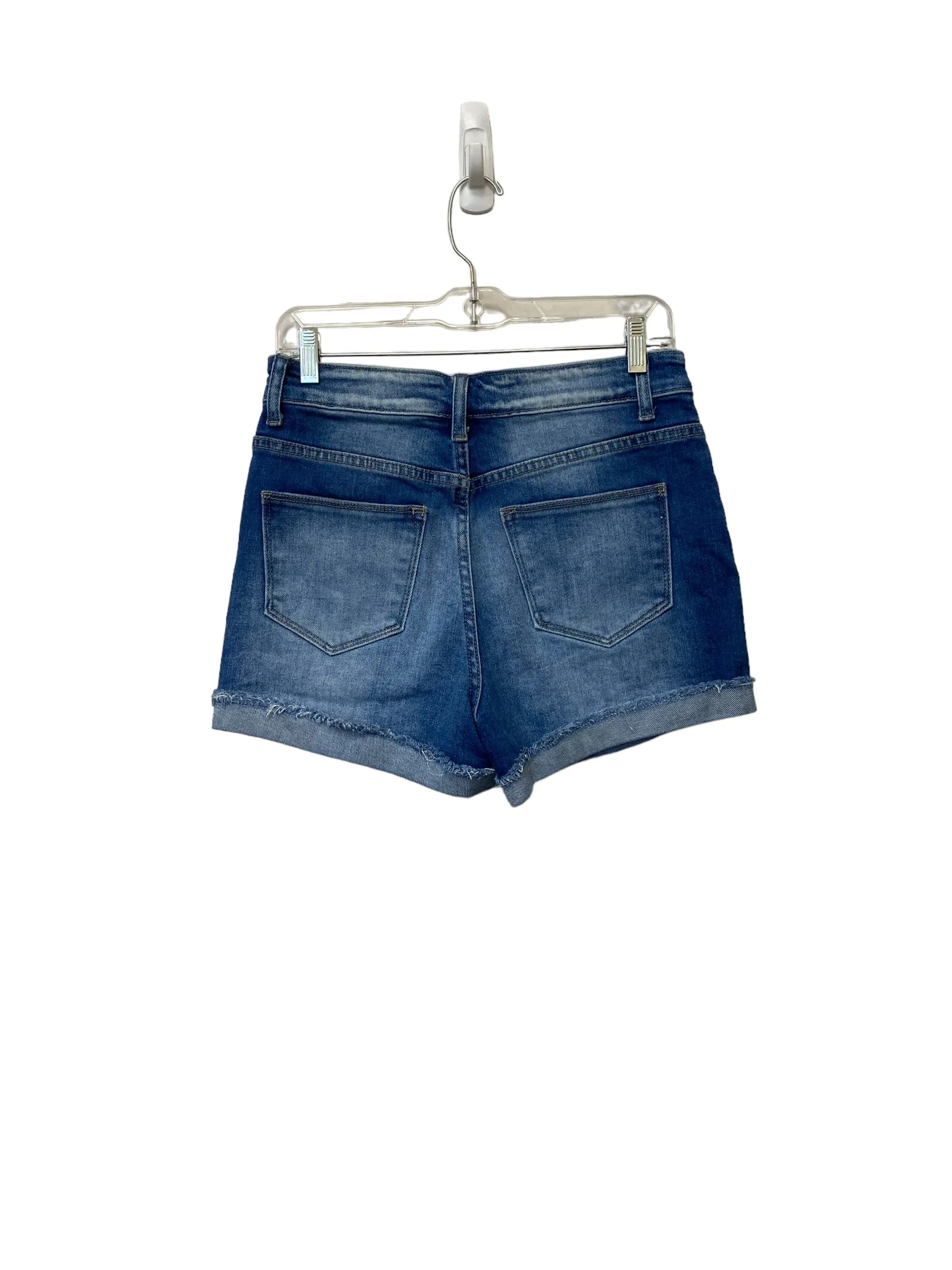 Blue Denim Shorts Pink Lily, Size L