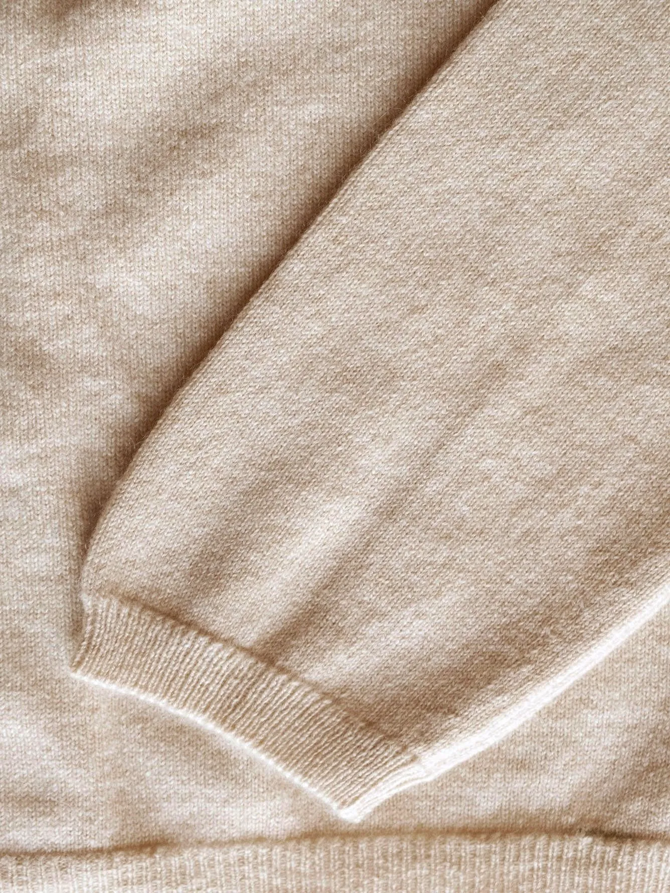 Cambric Cashmere ½ Sleeve Crew 1 Ply