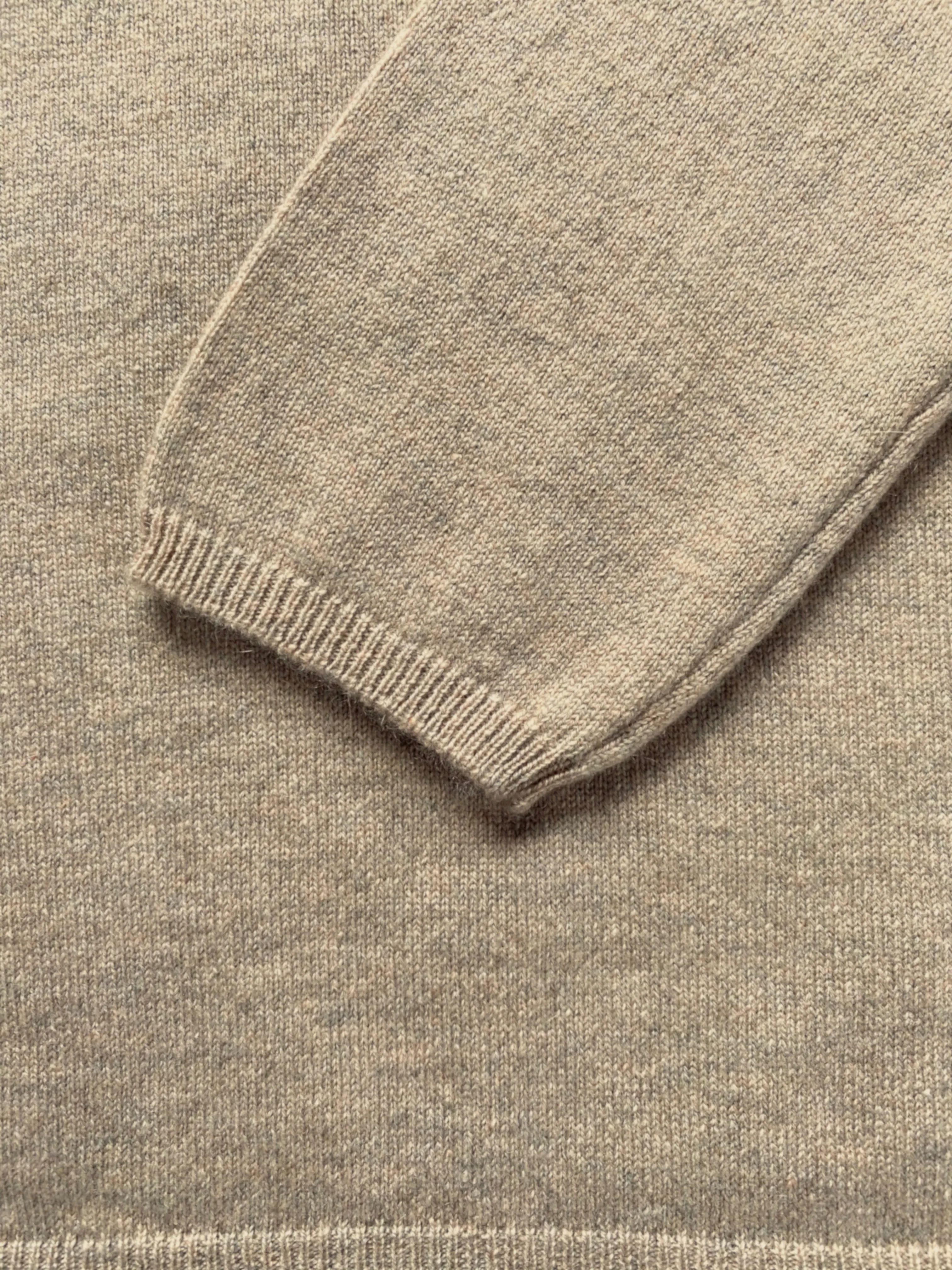 Cambric Cashmere ½ Sleeve Crew 1 Ply