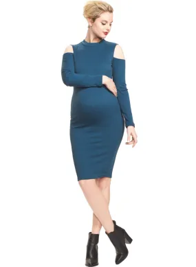 Casima Shoulder Maternity Dress