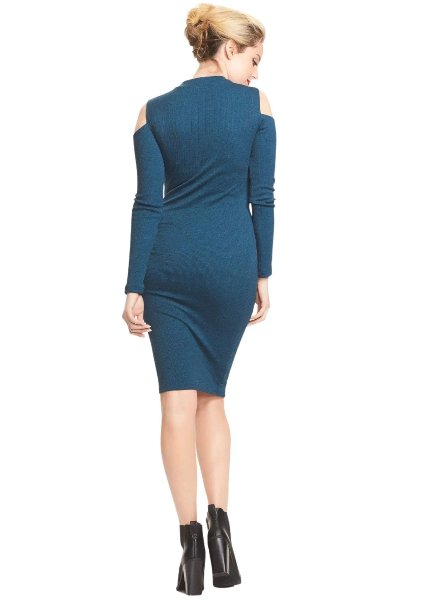 Casima Shoulder Maternity Dress