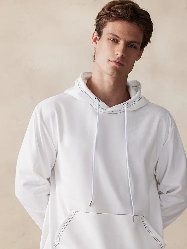 Casual Simple Pullover Hoodie