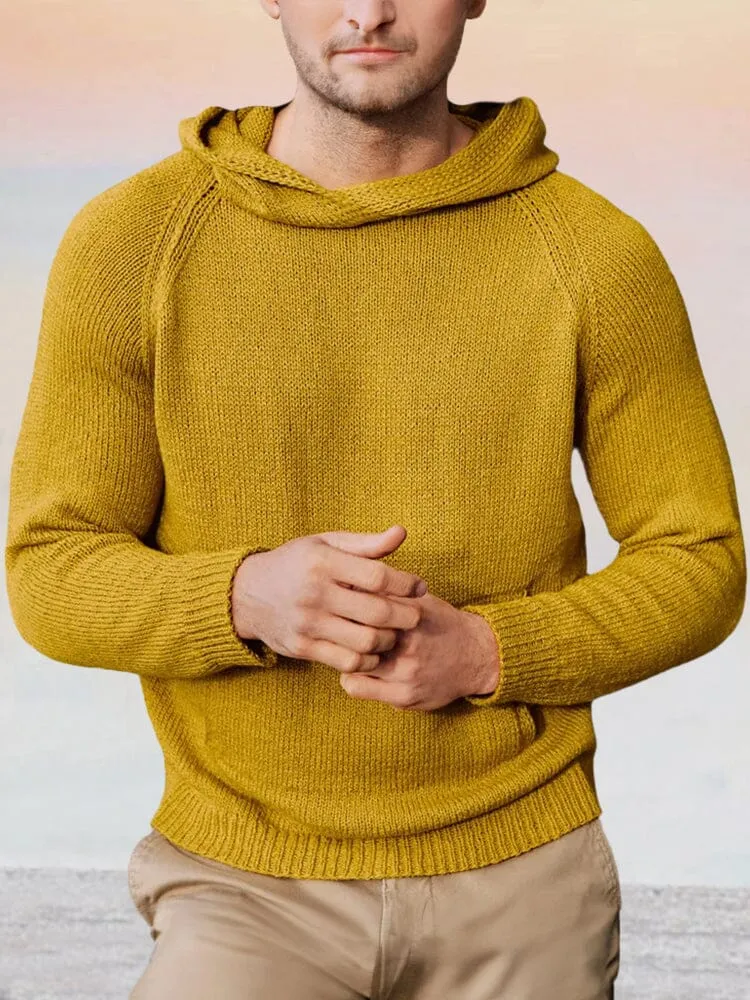 Casual Soft Hooded Sweater