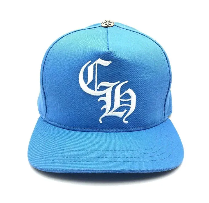 Chrome Hearts CH Baseball Hat Baby Blue