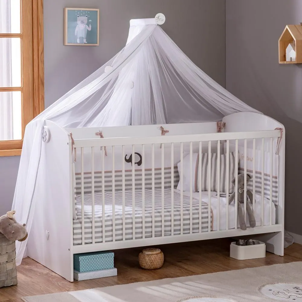 Cilek Baby Cotton Sl Cot Canopy (Fits All Except 70X140 Cm)