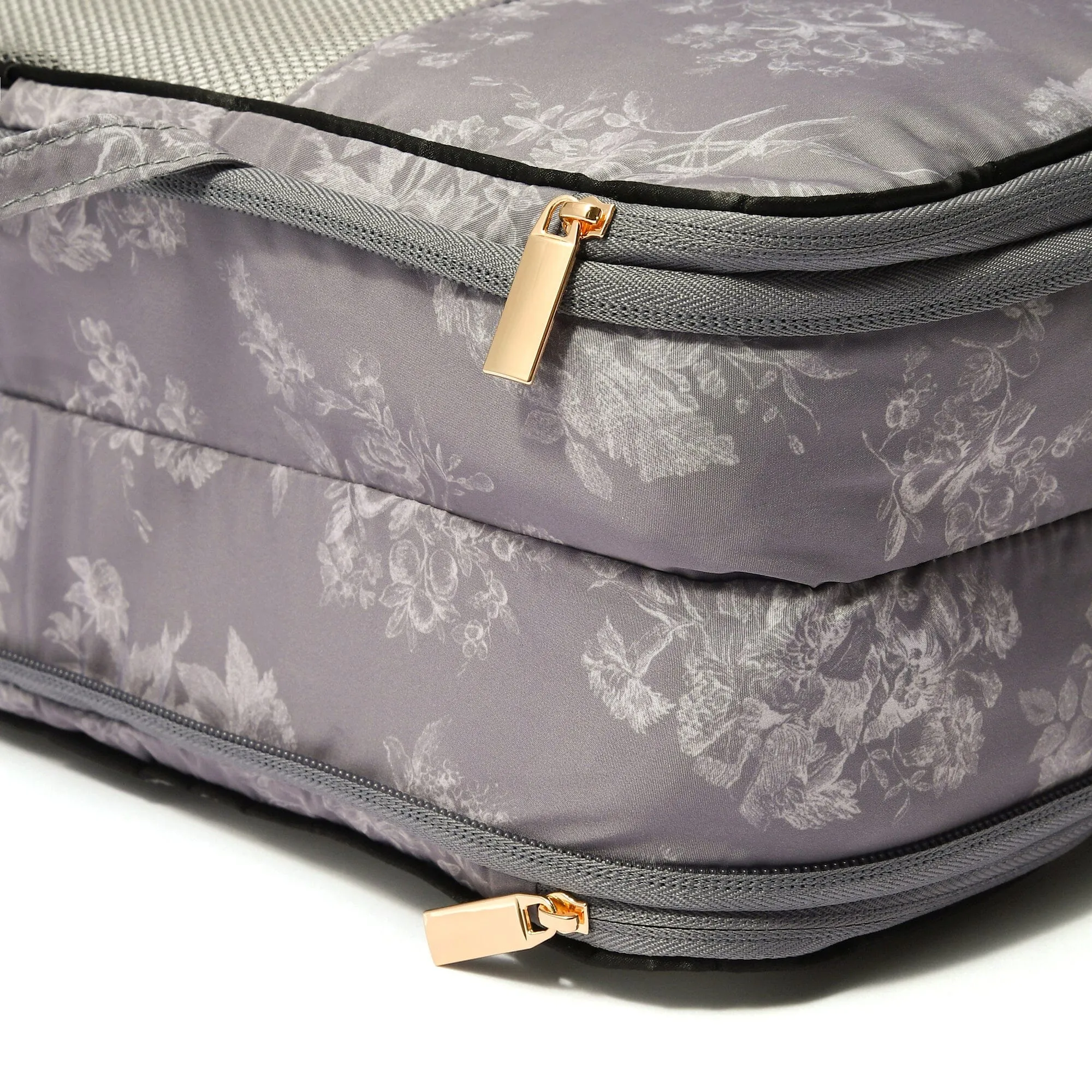 Classic Flower Compression Organizer S Dark Grey