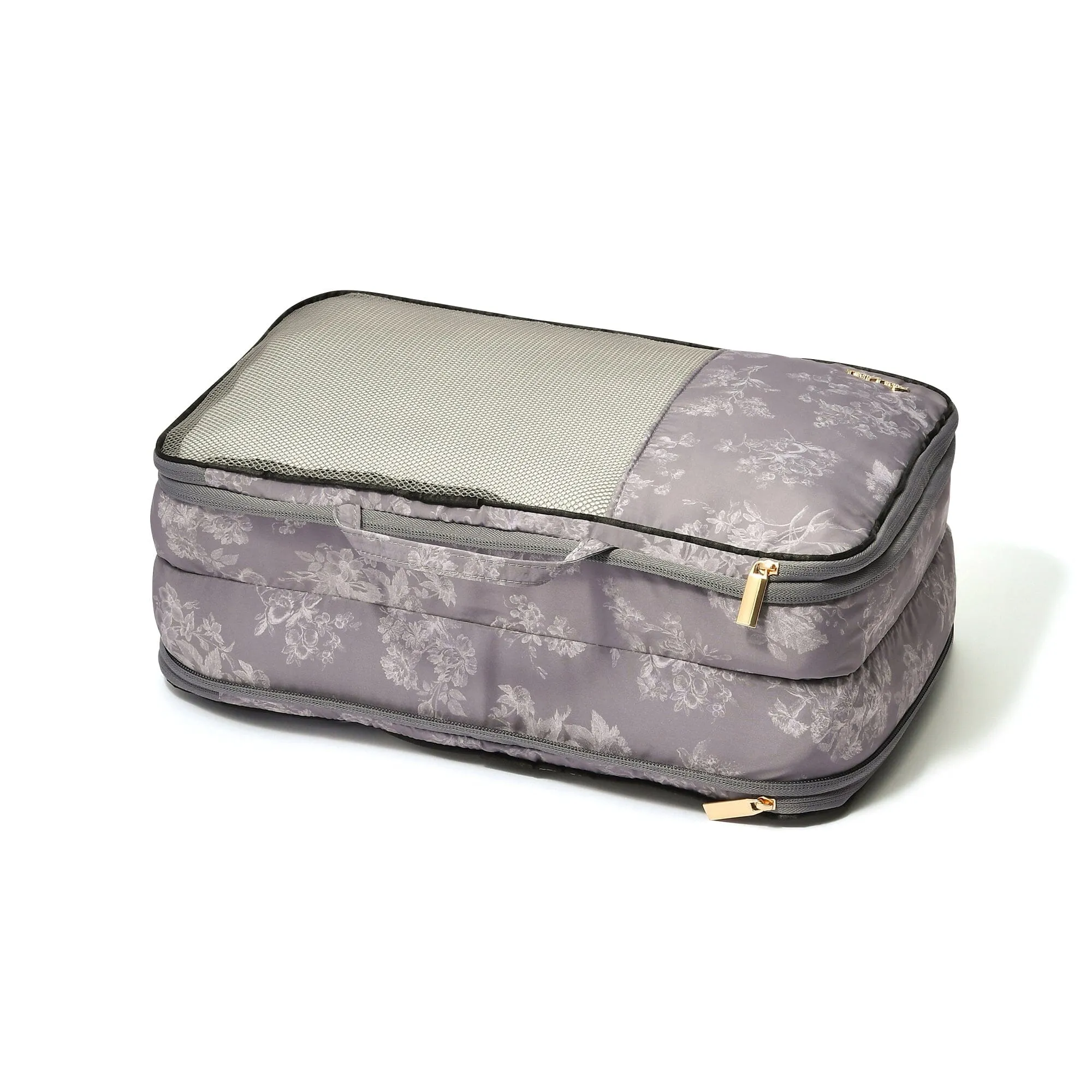 Classic Flower Compression Organizer S Dark Grey