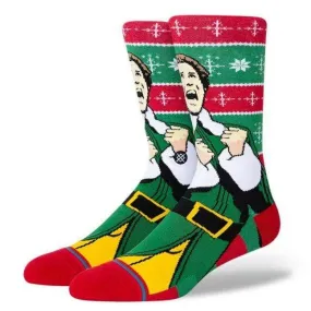 Cold Outside Elf Men's Crew Sock