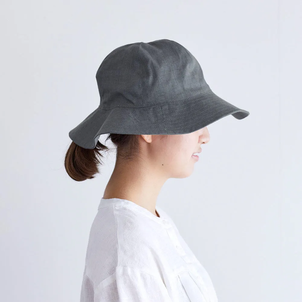 Cree Linen Sun Hat - Grey (Women)