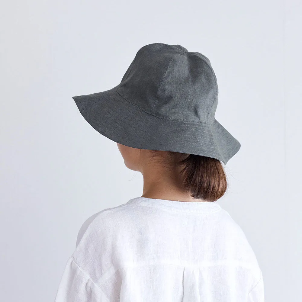 Cree Linen Sun Hat - Grey (Women)