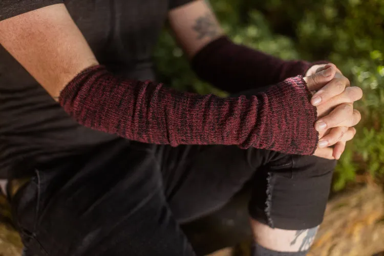 Dark Magic Marled Arm Warmers