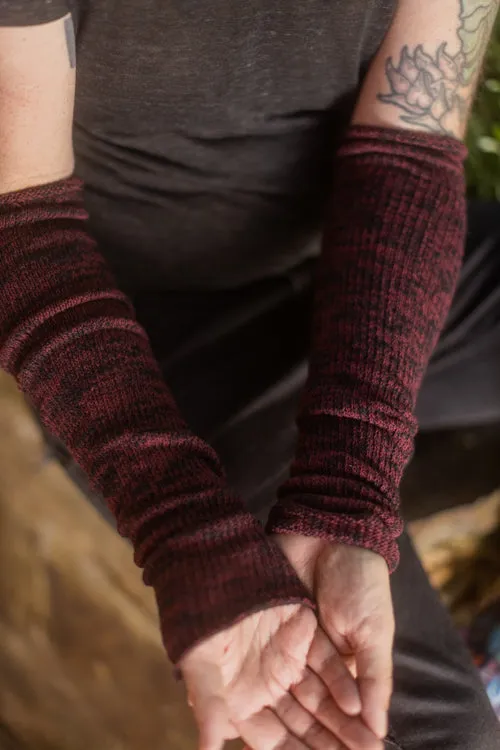 Dark Magic Marled Arm Warmers