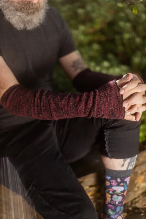 Dark Magic Marled Arm Warmers