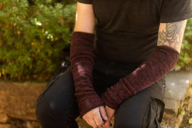 Dark Magic Marled Arm Warmers