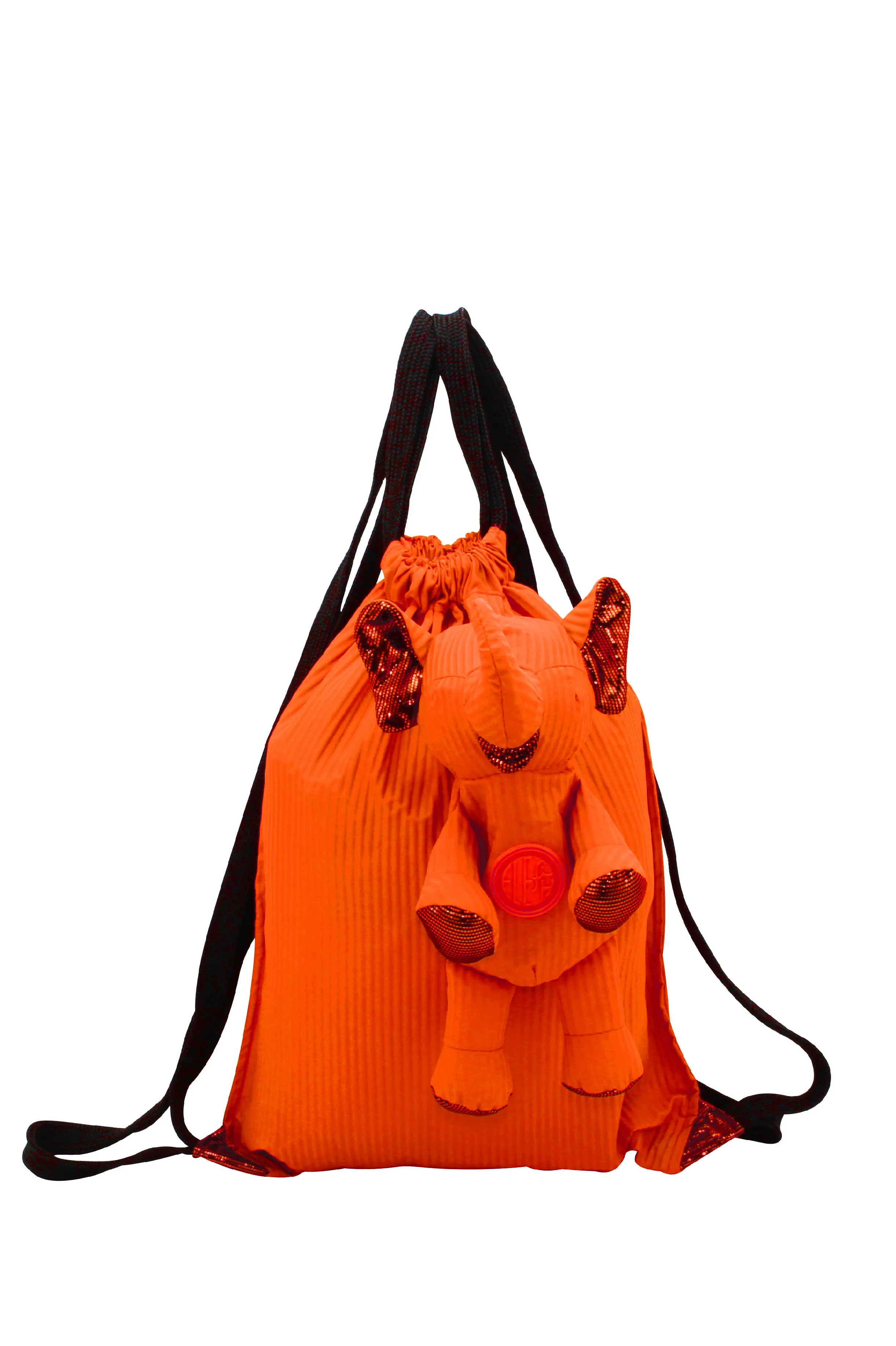 ELEPH FOLDABLE PLEAT - BACKPACK : Orange