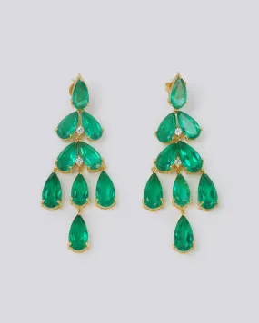 Emerald Palace Earrings